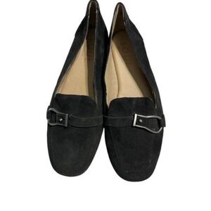 Soul‎ Women's Slip On Flat Suede Platform Loafers Shoes Black Size 9.5W